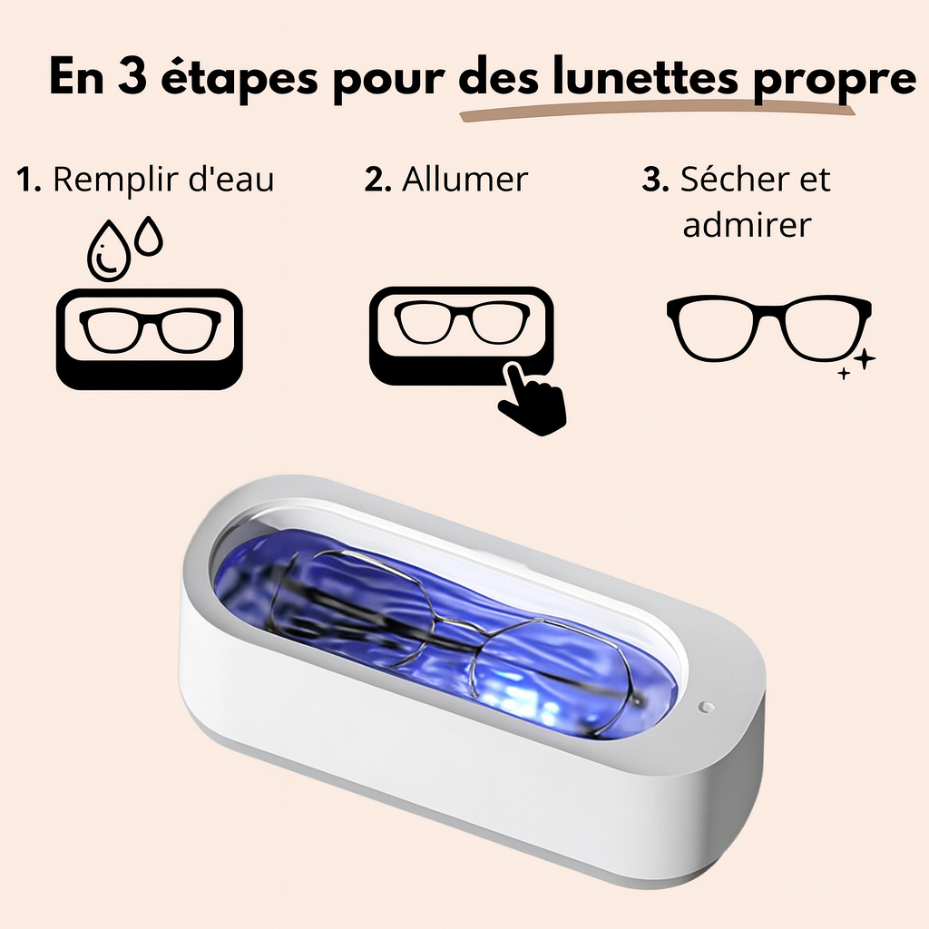Chausina™ Nettoyeur ultrasons