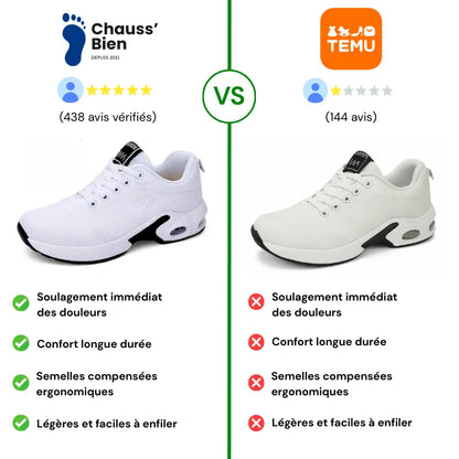 Chausina™ - Baskets à confort orthopédique