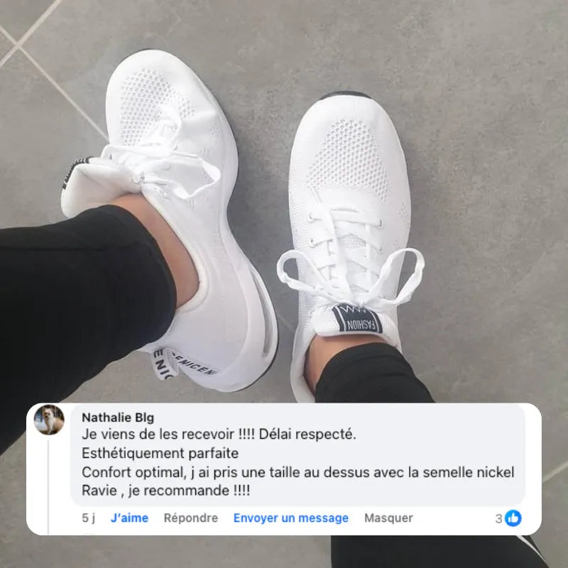 Chausina™ - Baskets à confort orthopédique