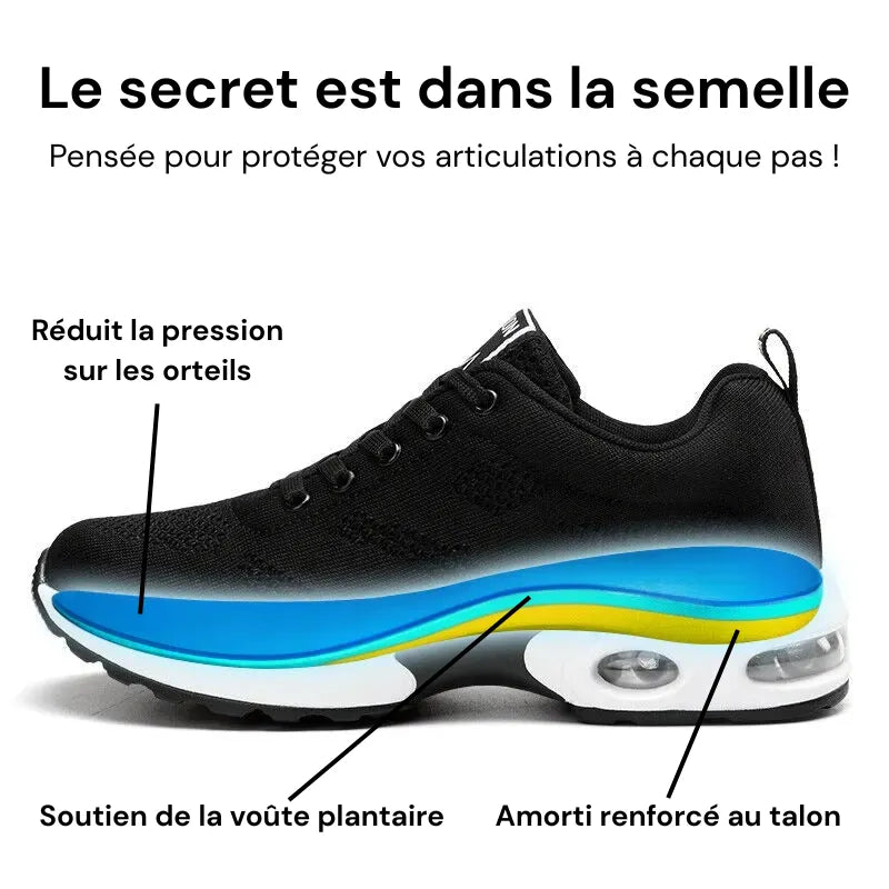 Chausina™ - Baskets à confort orthopédique